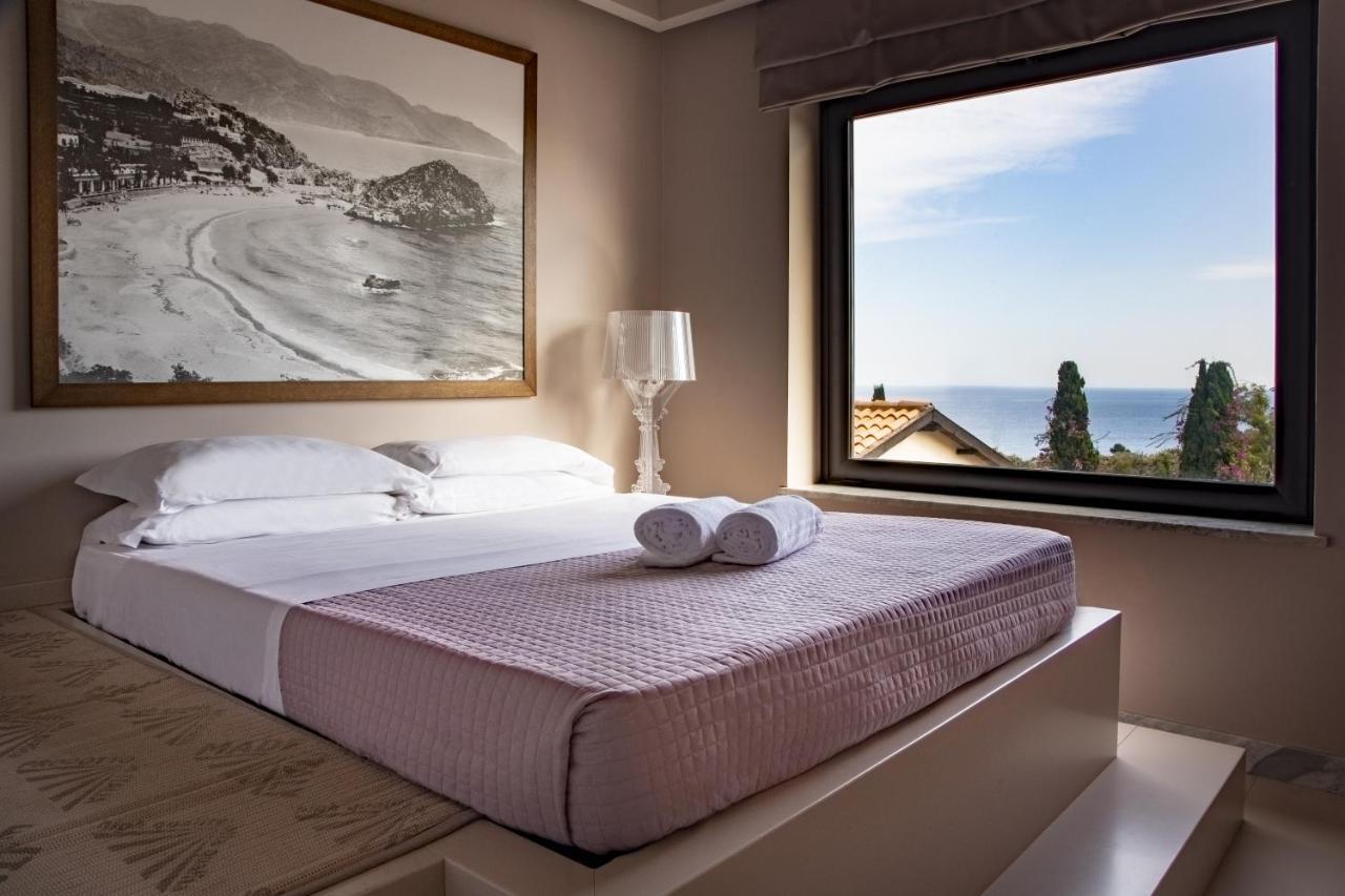 Fenetre Sur Le Blue Apartman Taormina Kültér fotó