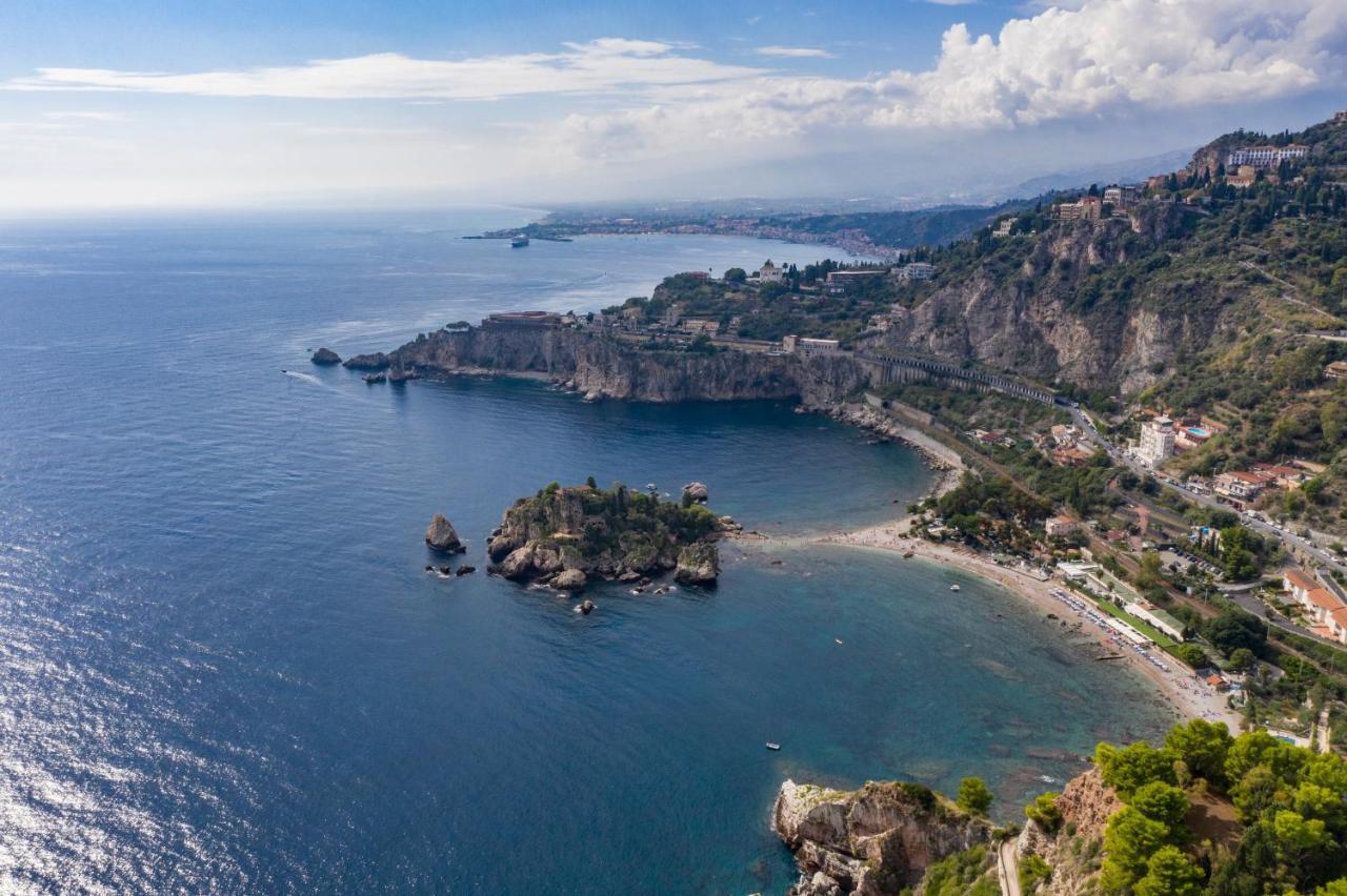 Fenetre Sur Le Blue Apartman Taormina Kültér fotó